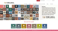 Desktop Screenshot of forcadell.com